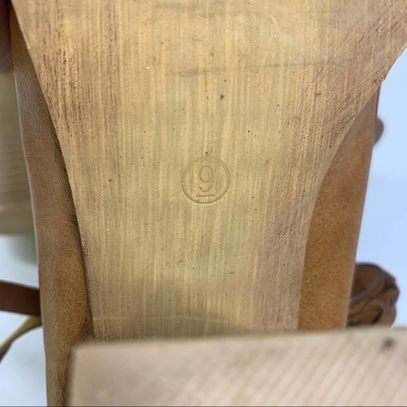 MI.IM Swanky Tan Braided Heeled Mule Backless Bootie - Picture 10 of 12